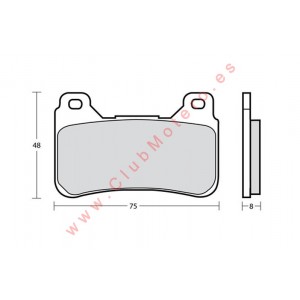Pastilla M48 8 Z03 Brembo...