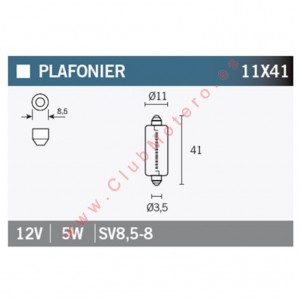 Caja de 10 lámparas OSRAM 6413