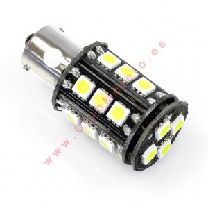 Lámpara LED BA15s 22 leds...