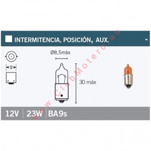 Caja de 10 lámparas...