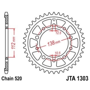 Corona JT 1303 de aluminio...