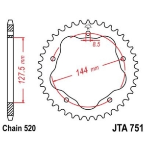 Corona JT 751 de aluminio...