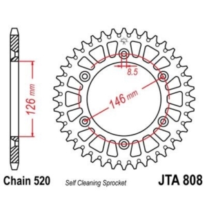 Corona JT 808 de aluminio...