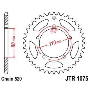 Corona JT 1075 de acero con...