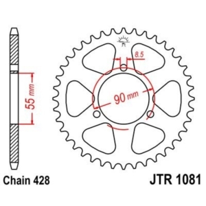 Corona JT 1081 de acero con...