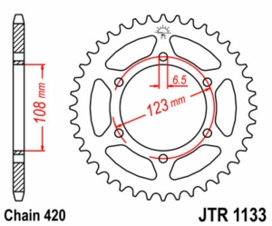 Corona JT SPROCKETS acero...