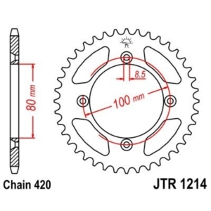 Corona JT 1214 de acero con...