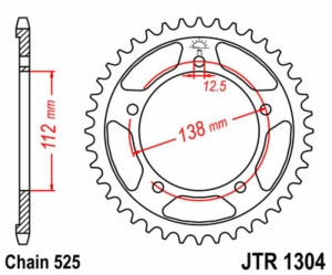 Corona JT 1304 de acero con...