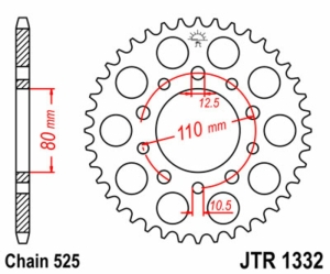 Corona JT SPROCKETS acero...