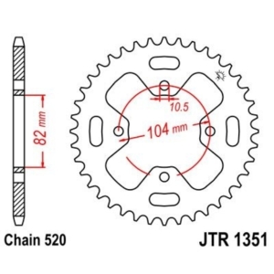 Corona JT 1351 de acero con...