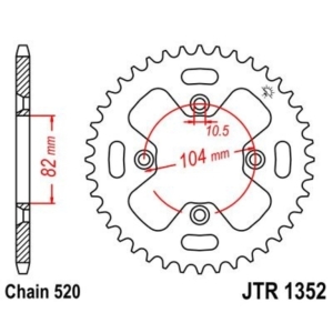 Corona JT 1352 de acero con...