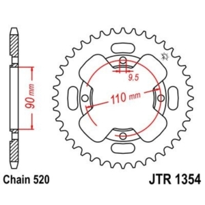 Corona JT 1354 de acero con...