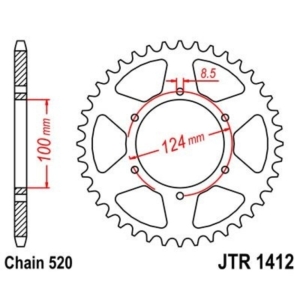 Corona JT 1412 de acero con...