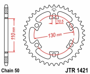 Corona JT SPROCKETS acero...