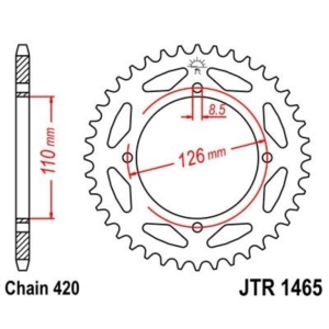 Corona JT SPROCKETS acero...