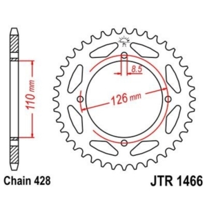 Corona JT SPROCKETS acero...