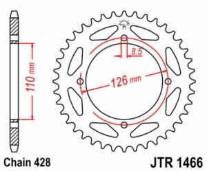 Corona JT SPROCKETS acero...