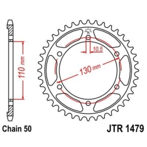 Corona JT 1479 de zinc...