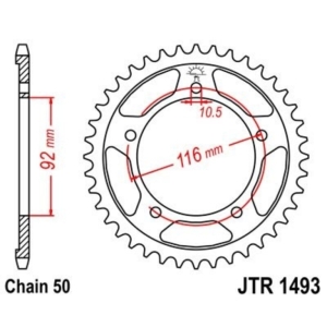 Corona JT 1493 de zinc...