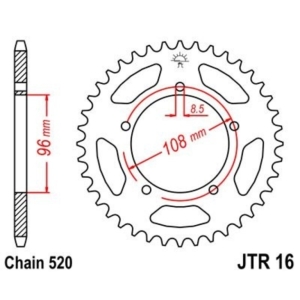 Corona JT 16 de acero con...