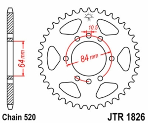 Corona JT SPROCKETS acero...