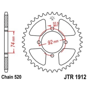Corona JT 1912 de acero con...