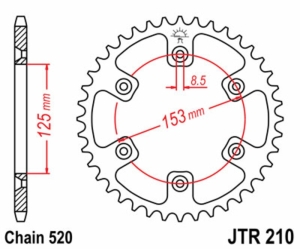 Corona JT 210 de acero con...