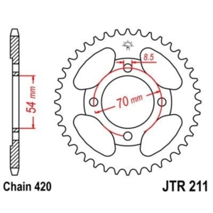 Corona JT 211 de acero con...