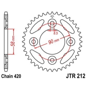 Corona JT 212 de acero con...