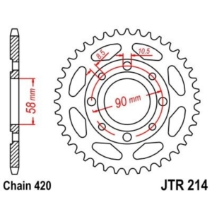 Corona JT 214 de acero con...