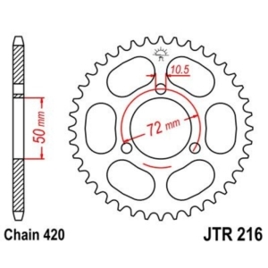 Corona JT 216 de acero con...