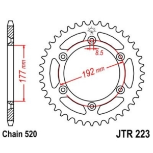 Corona JT SPROCKETS acero...