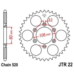 Corona JT 22 de acero con...