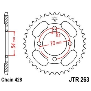 Corona JT 263 de acero con...