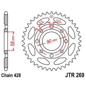 Corona JT 269 de acero con...