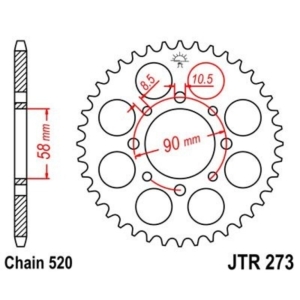 Corona JT 273 de acero con...