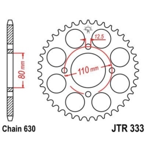 Corona JT 333 de acero con...