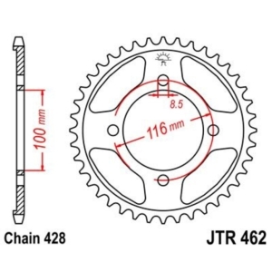 Corona JT 462 de acero con...