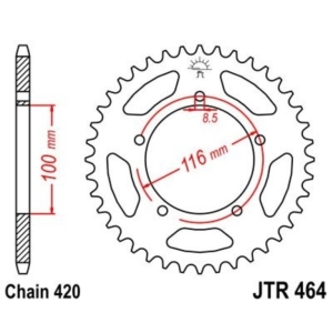 Corona JT 464 de acero con...