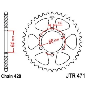 Corona JT 471 de acero con...