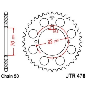 Corona JT 476 de acero con...