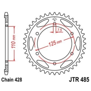 Corona JT 485 de acero con...