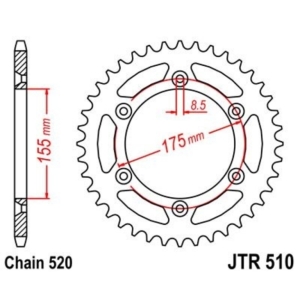 Corona JT 510 de acero con...