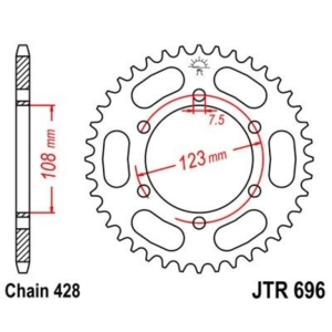 Corona JT 696 de acero con...