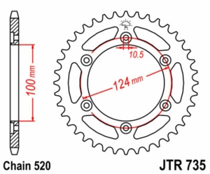 Corona JT 735 de acero con...