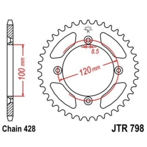 Corona JT 798 de acero con...