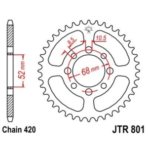 Corona JT 801 de acero con...