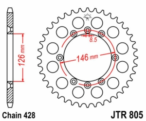 Corona JT SPROCKETS acero...