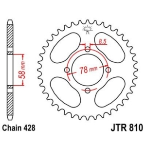 Corona JT 810 de acero con...