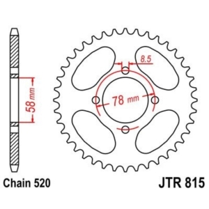 Corona JT 815 de acero con...